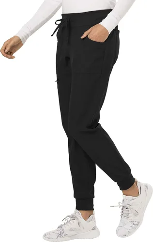 Vista 7 de HeartSoul Break On Through - Ropa quirúrgica para mujer, pantalón de tiro bajo HS030
