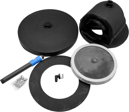 Vista 3 de EasyPro EBD4A - Drenaje inferior resistente de 4 pulgadas con difusor de aire, con tubos de PVC de 4 pulgadas/flujo de aire recomendado de 0.5-1.5