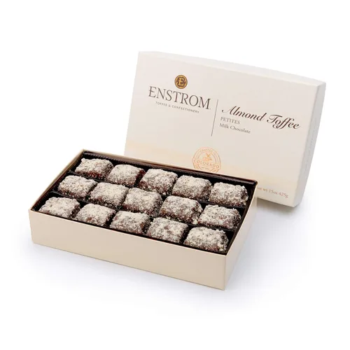 Vista 7 de Almendra Toffee Pequeños Bite-size, Gluten Free, Kosher Dairy, All Natural