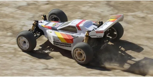Vista 7 de Kyosho Optima Mid Vintage Buggy KYO30622 Coches Eléctricos RTR 1/10 Off-Road