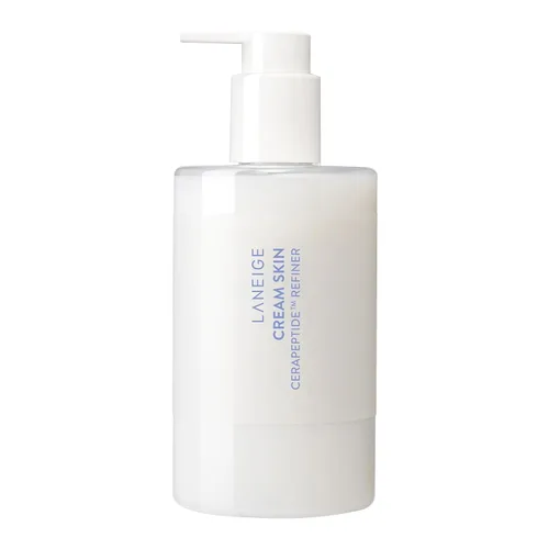Vista 8 de LANEIGE Tónico e hidratante para la piel en crema: Tóner lechoso coreano ligero y recargable con ceramida y péptido para hidratación, reafirmación