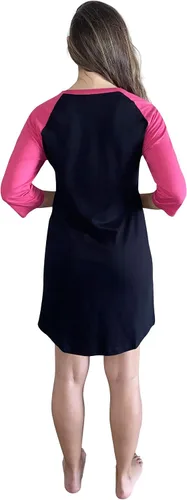 Vista 3 de Just Love camisón, playera, camisa de noche para mujer