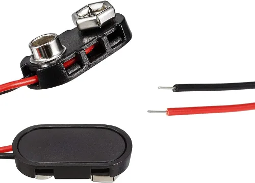 Vista 6 de Shanghj 6 juegos 110dB electrónica mini sirena piezoeléctrica DC 12V seguro antirrobo de alto decibelio alarma de zumbador activo con 9V clip