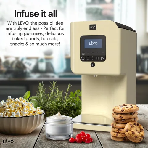 Vista 5 de LEVO II+ - Máquina de infusión de aceite de hierbas y tecnología de filtro - Extractor botánico, secadora de hierbas, descarboxilador e infusor