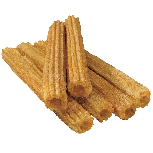 Vista 4 de J&J Snack Tio Pepe's Regular Churros – Auténtica Pastelería Hispana Congelada – Dulce Dulce de Canela – Paquete a Granel, 100