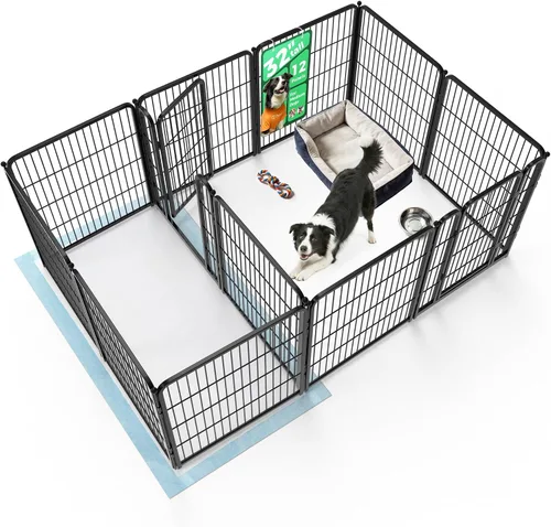 Vista 26 de FXW Homeplus Unleashed Corralito para Perros de Interior - Juego Sin Estrés y Seguro, Resistente de 24 Pulgadas 2 Paneles Corralito para Cachorros