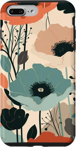 Vista 12 de Minimal Poppy Boho Flower Cute Aesthetic Case for iPhone 17