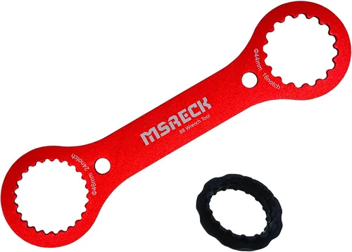 Vista 6 de Llave BB multifuncional para bicicleta, herramienta de llave de soporte inferior