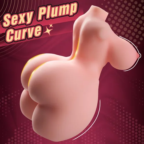 Vista 4 de Muñeca sexual pequeña de 2.7 libras, masturbador masculino, juguete de culo, mini coño de bolsillo, muñeca sexual pequeña, torso con 2 agujeros