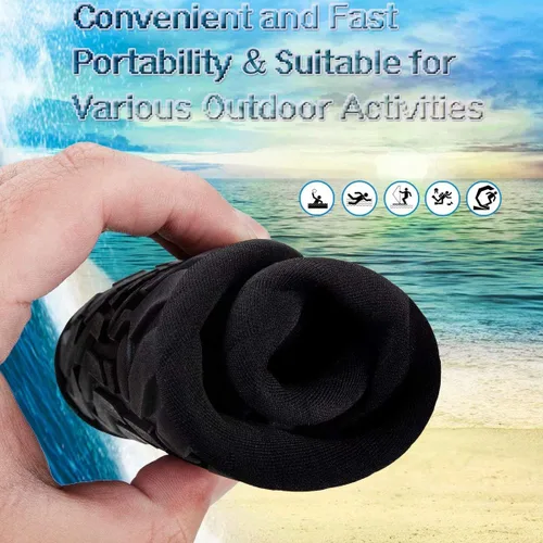 Vista 5 de YALOX - Zapatos de agua para deportes al aire libre, playa, natación, acuáticos, secado rápido, zapatos tipo calcetines, calzado descalzo para surf