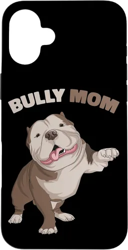Vista 23 de American Bully Mom Dog Mama Funny Women Case for iPhone 17