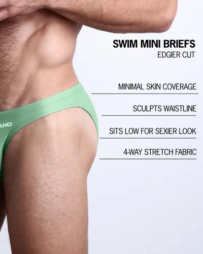 Vista 3 de BANG Men's Swimwear - Swim Mini Brief - Low Rise Fit Bikini Swimsuit