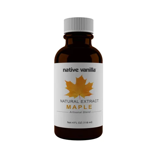 Vista 24 de Native Vanilla - Sabor puro de almendra - 4 onzas líquidas - Sabores y extractos puros - Perfecto para cocinar, hornear y hacer postres Perfecto