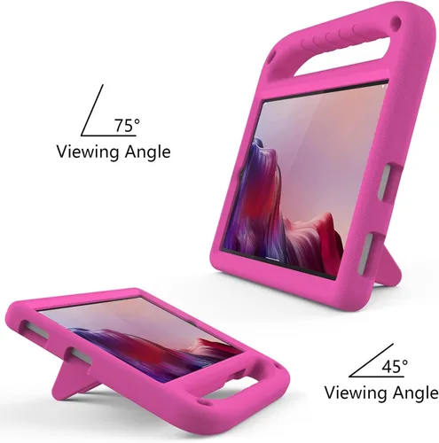 Vista 3 de Funda infantil para Lenovo Tab M9 TB-310FU (9 pulgadas), color rosa