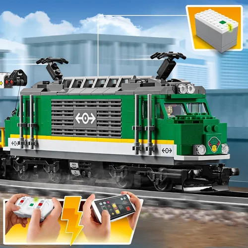 Vista 4 de Lego Tren de carga de ciudad