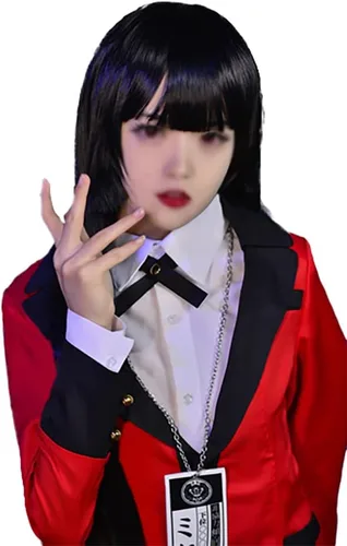 Vista 2 de TuLsie Ellis Boe Cosplay Costume for Kakegurui - Compulsive Gambler Jabami Yumeko