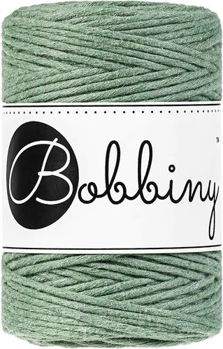 Vista 22 de Bobbiny Cordón de macramé de una sola capa para bebé de 0.069 pulgadas (100% algodón reciclado)