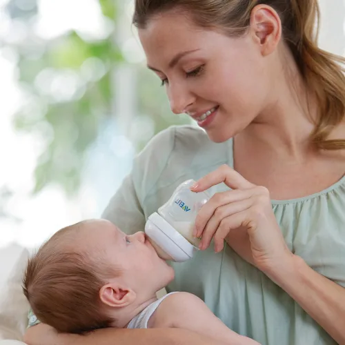 Vista 6 de Botella Philips AVENT libre de BPA polipropileno natural, 4 onza, 1 paquete