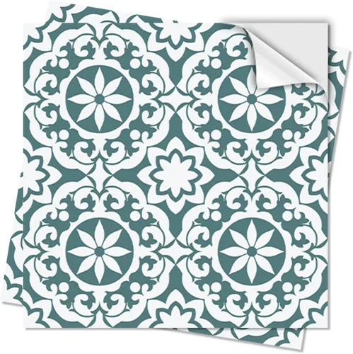 Vista 36 de Alwayspon Adhesivos de transferencia de azulejos de vinilo esmerilado para despegar y pegar, calcomanías autoadhesivas para azulejos de pared