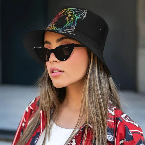 Vista 8 de Sombrero de pescador deportivo con pelota de golf, gorra de pescador casual, sombrero de golf Boonie, sombrero de viaje para playa, sombrero de sol