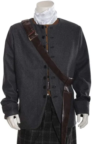 Vista 7 de Fortunehouse Disfraz de Jamie Fraser de las Tierras Altas escocesas para hombre de Outlander