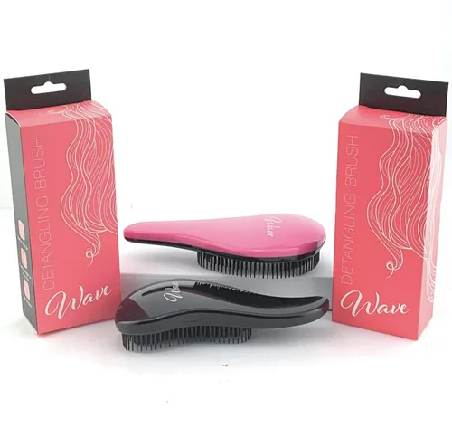 Vista 8 de G.B.S Cepillo desenredante para mujeres y niñas, cepillo desenredante para cabello seco y húmedo para todo tipo de cabello, elimina enredos y nudos