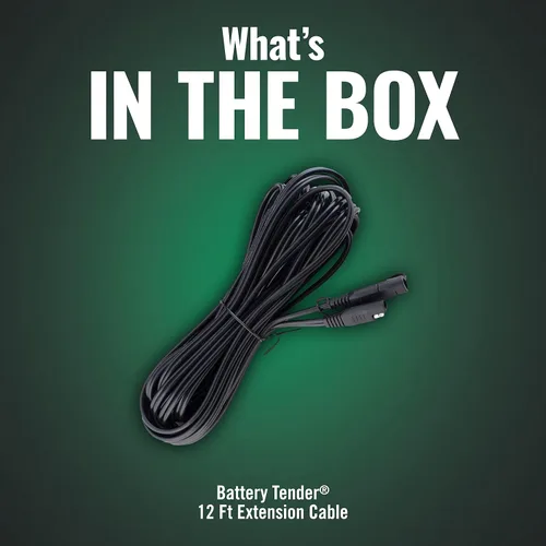 Vista 4 de Battery Tender Cable de extensión SAE de 12 pies – Diseñado para su uso con cargadores Battery Tender – Enchufes de conexión rápida para una fácil