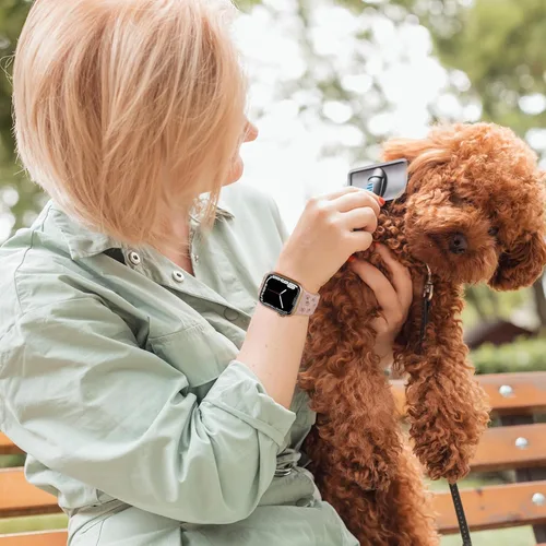 Vista 4 de Correa de silicona compatible con Apple Watch Band de 1.496 in, 1.575 in, 1.614 in, 1.654 in, 1.732 in, 1.772 in, 1.772 in, 1.772 in, 1.772 in