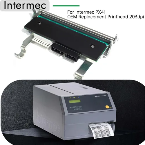 Vista 5 de GETPARTS 1-040082-900 nuevo cabezal de impresión para Intermec PX4i PX4E impresora de código de barras térmica OEM reemplazo 203dpi