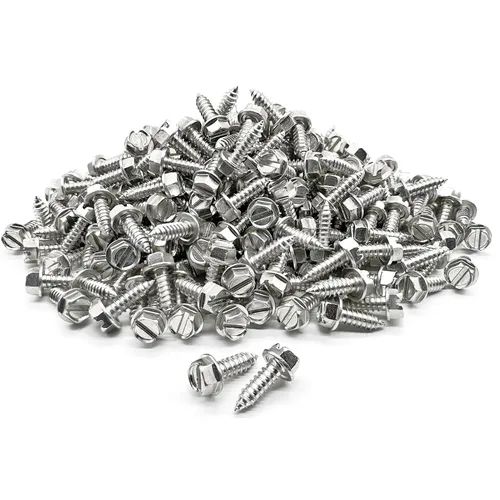 Vista 23 de BoltsandNuts Paquete de 4 tuercas para matrícula, tuercas de retención de nailon de 1/4 pulgadas para automóviles, camiones, SUV