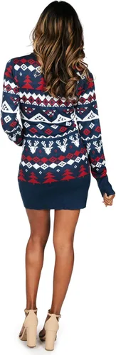 Vista 37 de Vestido tipo suéter con guirnalda Gaudy para mujer