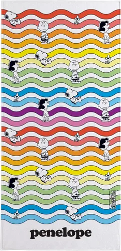 Vista 27 de Let's Make Memories Toalla de Playa Personalizada - Toalla de Piscina Personalizada de Peanuts - para Vacaciones de Primavera y Diversión de Verano