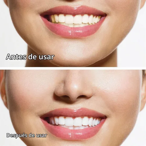 Vista 3 de GOUWEIBA Cepillo interdental desechable, 100 piezas, cepillo interdental desechable, cabezal de hilo dental para dientes (azul+rojo)