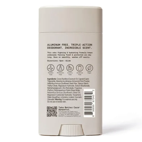 Vista 11 de PAPATUI by Dwayne Johnson Desodorante sin aluminio Cedar Sport 2.6 oz