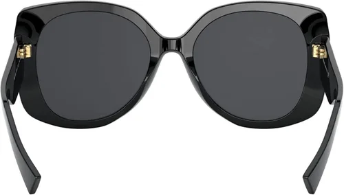 Vista 4 de Gafas de sol Versace VE 4387 F Ajuste asiático GB187 Negro, Negro