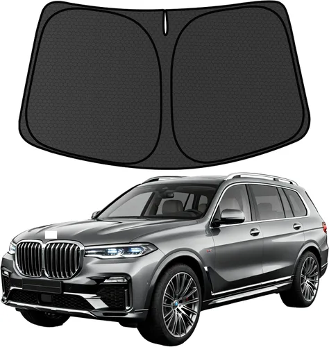Vista 10 de CX-3 - Parasol para parabrisas para Mazda CX-3 2013-2025 bloquea los rayos UV, visera plegable 1:1, personalizable, gruesa, resistente al desgaste