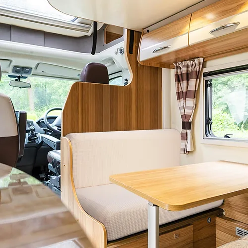 Vista 5 de RunNico Fundas de Cojines para Comedor de RV - Fundas Elásticas para Cojines de Camper - Protector de Muebles de Sofá Loveseat Extensible para RV