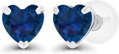 Vista 19 de Aretes de plata de ley 925 maciza chapados en oro de 0.197 in con piedra natal genuina para mujer, aretes de tuerca con piedras preciosas Amatista