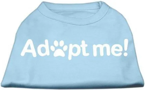 Vista 3 de Mirage Pet Products Adopt Me - Camisa con serigrafía, pequeña, color negro