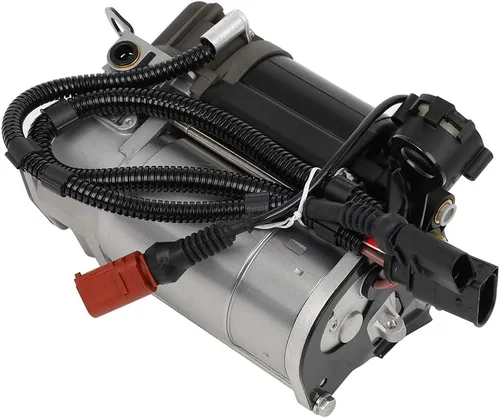 Vista 2 de ECCPP Puntal de suspensión de la bomba del compresor de la suspensión del aire apto para Audi para A8 Quattro 2003-2010, para Audi para S8 2002-2003