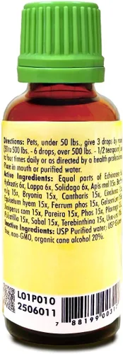 Vista 4 de Newton Homeopathics Pets Bladder~Riñón - 1 Oz Líquido
