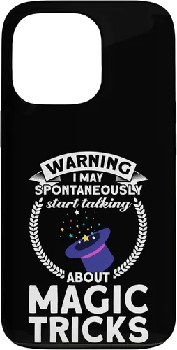 Vista 10 de iPhone 16 Funny Magician Party Quote, Magic Tricks Performer, Magician Case
