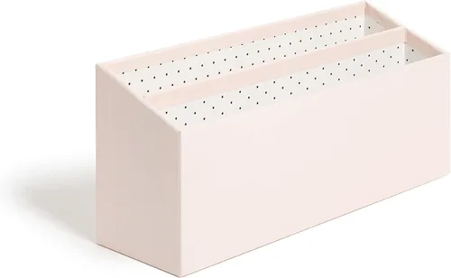 Vista 5 de U Brands Juego de organización de escritorio envuelto en papel, suministros de organización de oficina, rubor y puntos, 4 piezas