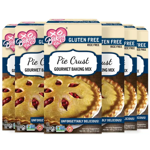Vista 7 de XO - Mezcla gourmet para hornear con corteza de pastel sin gluten, sabrosa, escamosa, sin gluten, sin conservantes ni sabores artificiales