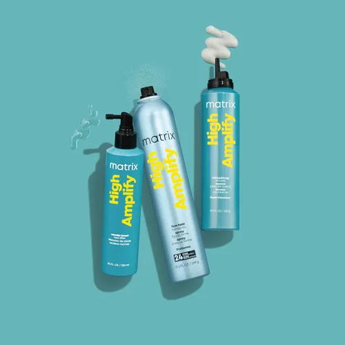 Vista 6 de Matrix High Amplify Wonder Booster Root Lifter Spray – Proporciona volumen y cuerpo extremos, estructura de refuerzo en cabello fino, cabello fino