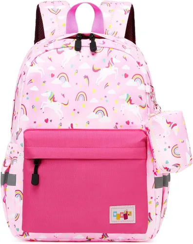 Vista 23 de mygreen Mochila para niños pequeños, mochila para niños y niñas con correa para el pecho Coches Coloridos Azul Claro