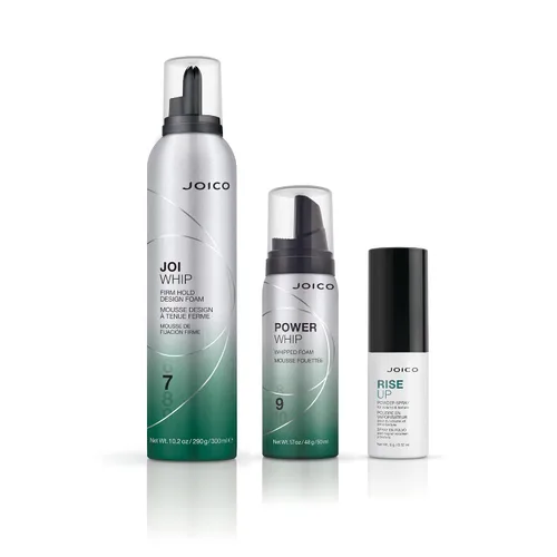 Vista 6 de Joico Power Whip Whipped Foam For Most Hair Types Add Volume & Body Thermal Heat, Humidity, & Pollution Protection Boost Shine Control