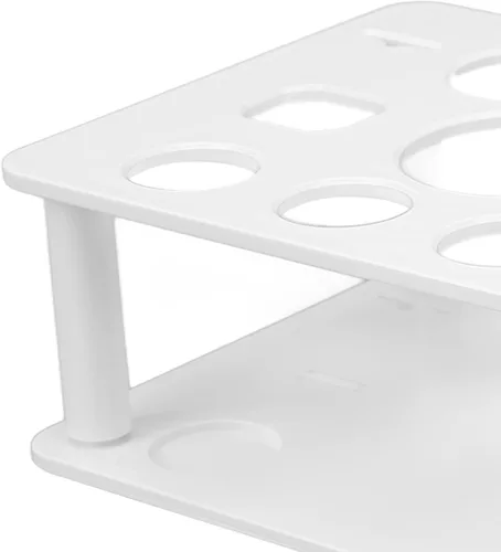Vista 8 de Kit de barman con soporte, desmontable que ahorra espacio, sin olor, multiusos, de plástico, soporte para herramientas de barman, coctelera, juego