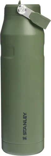 Vista 34 de STANLEY - Botella de agua IceFlow Flip Straw 2.0 con pajilla abatible, abertura más grande, acero inoxidable aislado, sin bisfenol A, 16 onzas