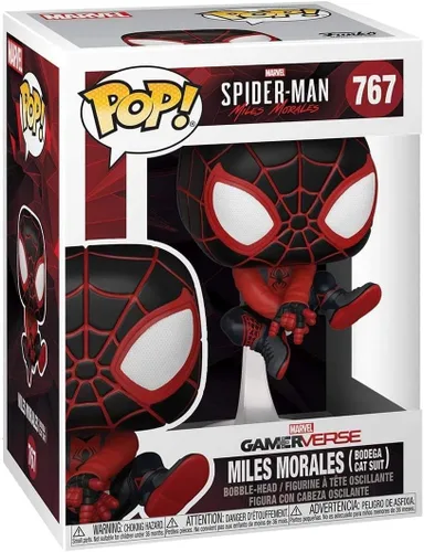 Vista 2 de Funko Pop! Juegos: Marvel’s Spider-Man: Miles Morales - Miles Bodega